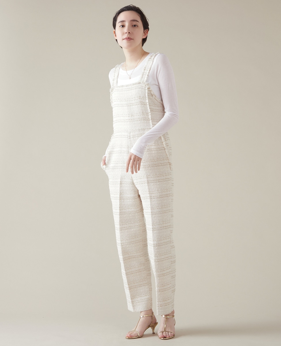 ツイードサロペット｜martinique（マルティニーク）｜商品詳細