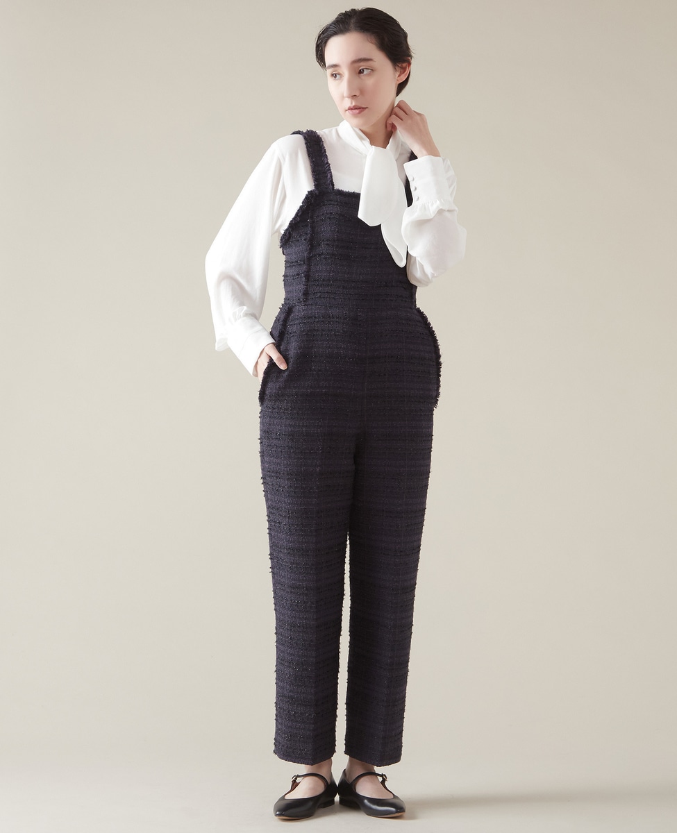 ツイードサロペット｜martinique（マルティニーク）｜商品詳細