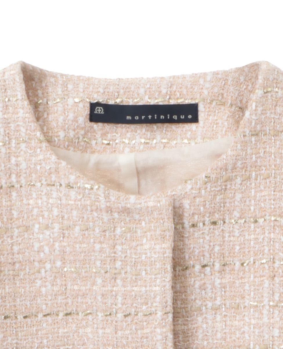 GIOLICAツイードジャケット（セットアップ可）｜martinique
