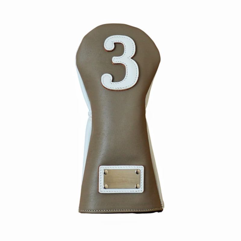 本革防水レザー・フェアウェイウッド用ゴルフヘッドカバー – Mi-Cours