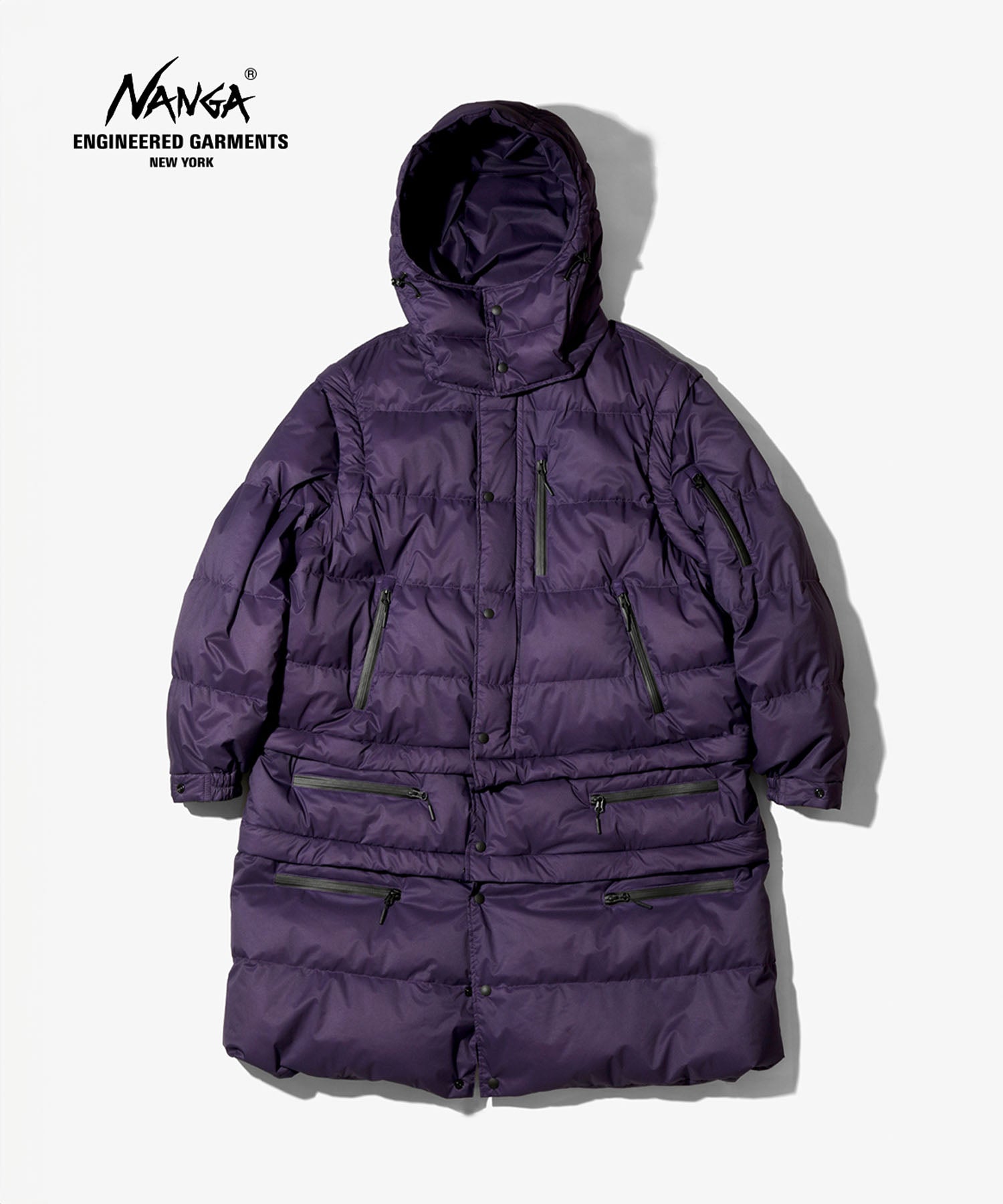 NANGA×ENGINEERED GARMENTS Detachable Down Coat – NANGA ONLINE SHOP