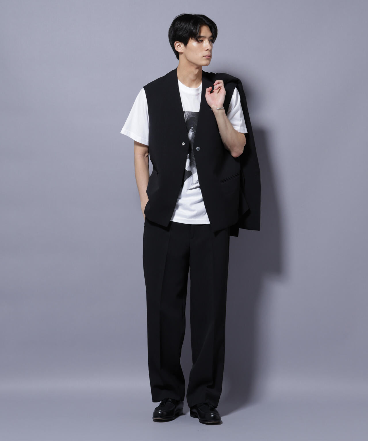 Reflax(R) ダブルクロスウェザーベスト (セットアップ可)