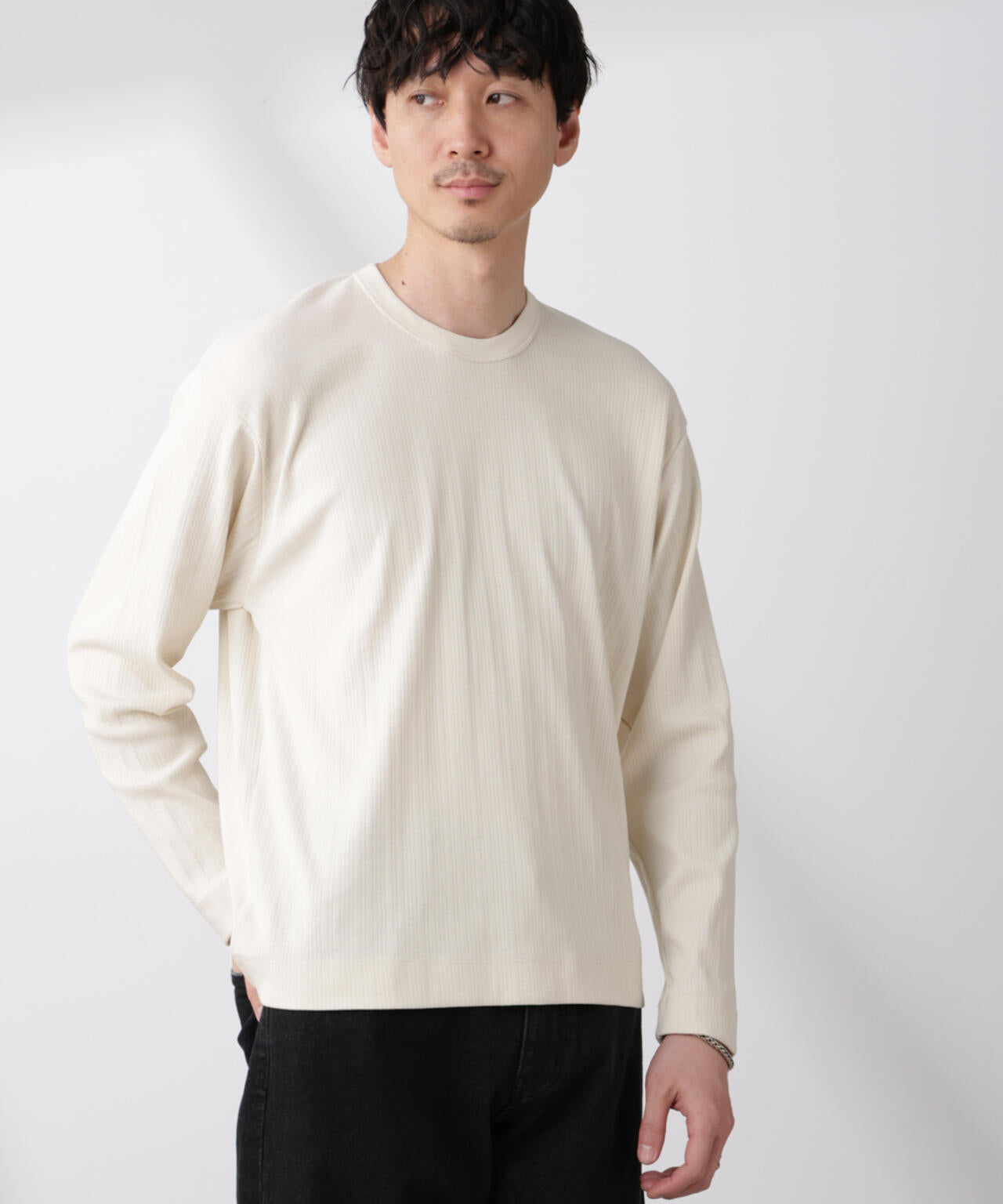 ランダムフライスロングスリーブTシャツ 長袖