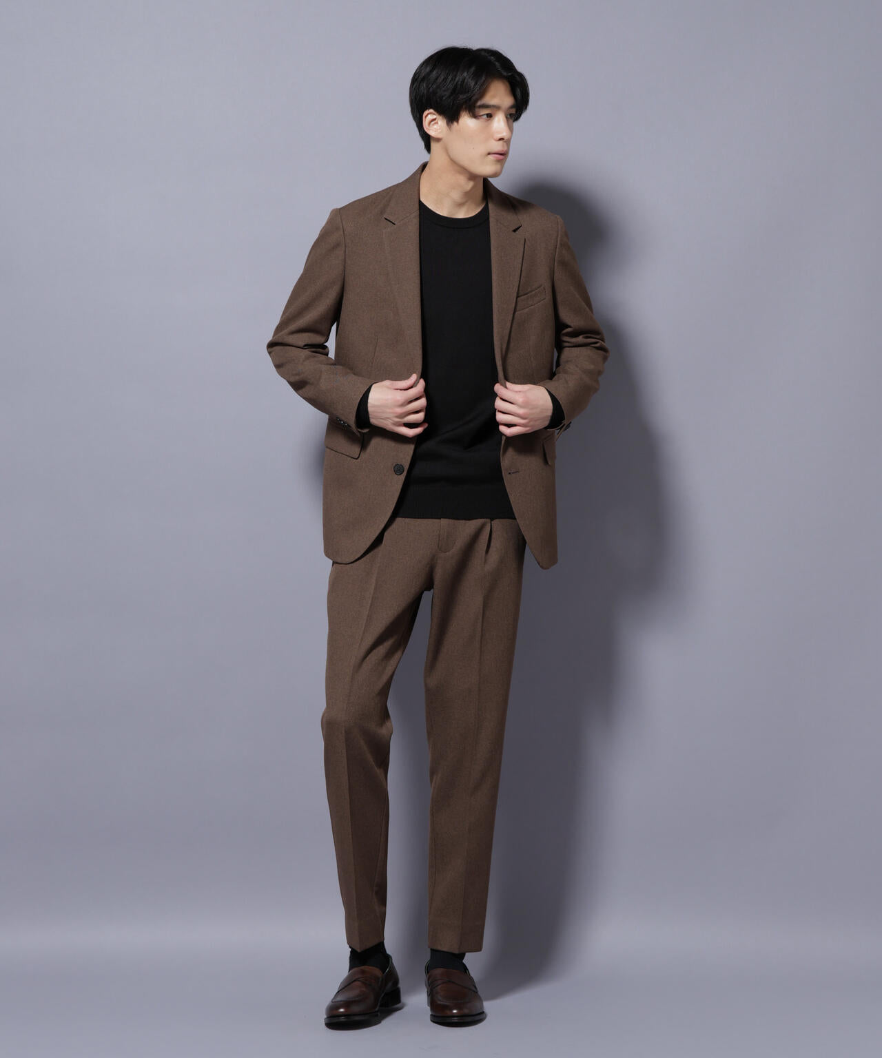 大人気セットアップ】「Damerino」LANATEC(R) メランジツイルセットアップ