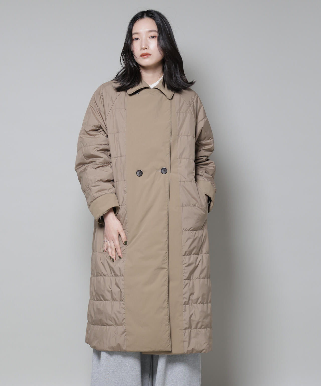 ETHERMALOFT (R) AEROGEL 中綿 リバーシブル コート