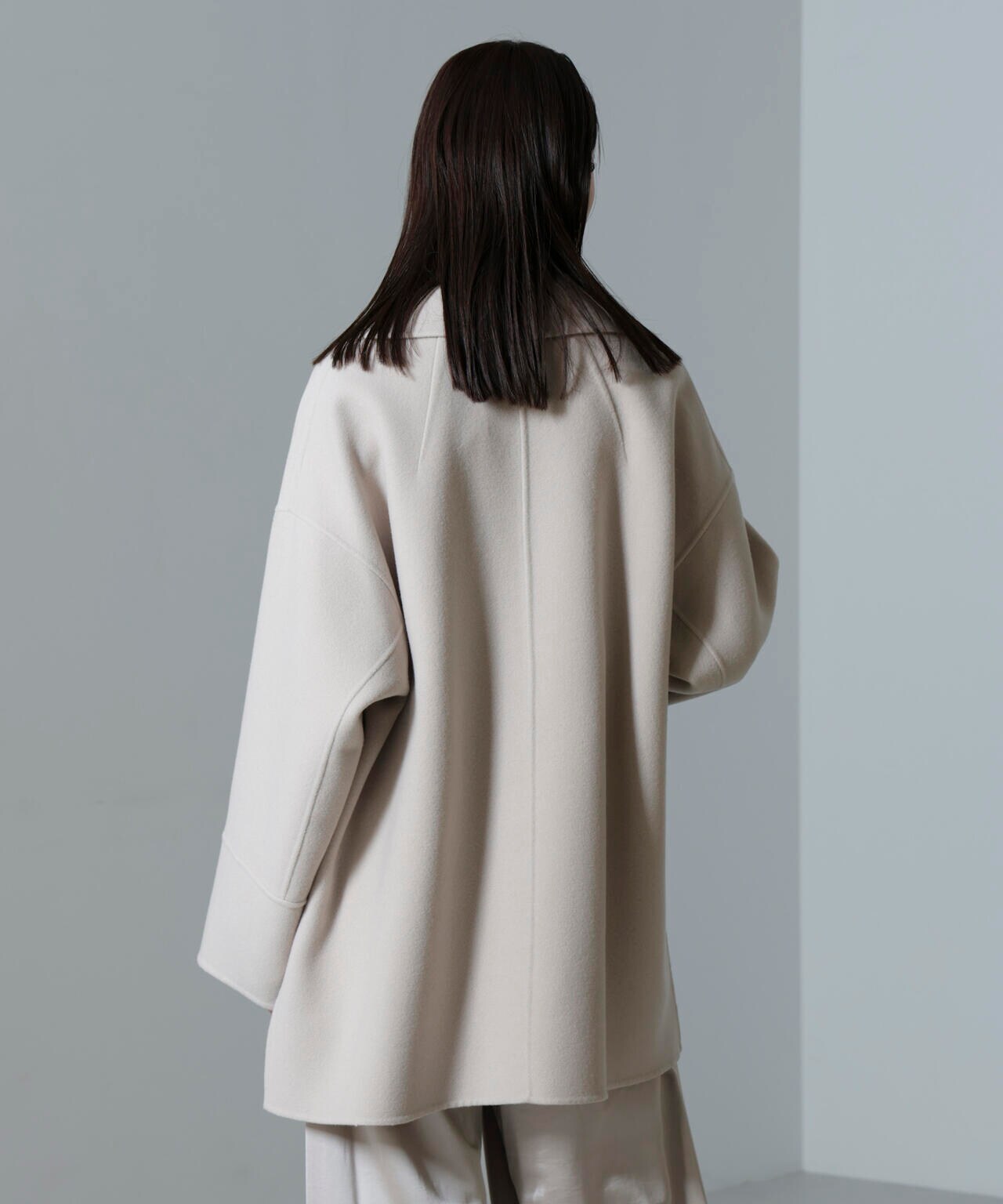 PURE LAMBS リバーミドルコート