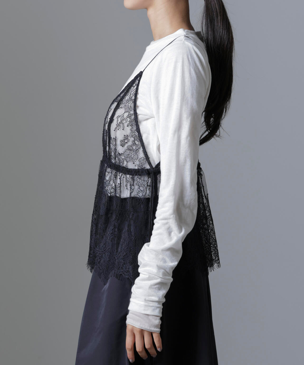 レース キャミ ブラウス