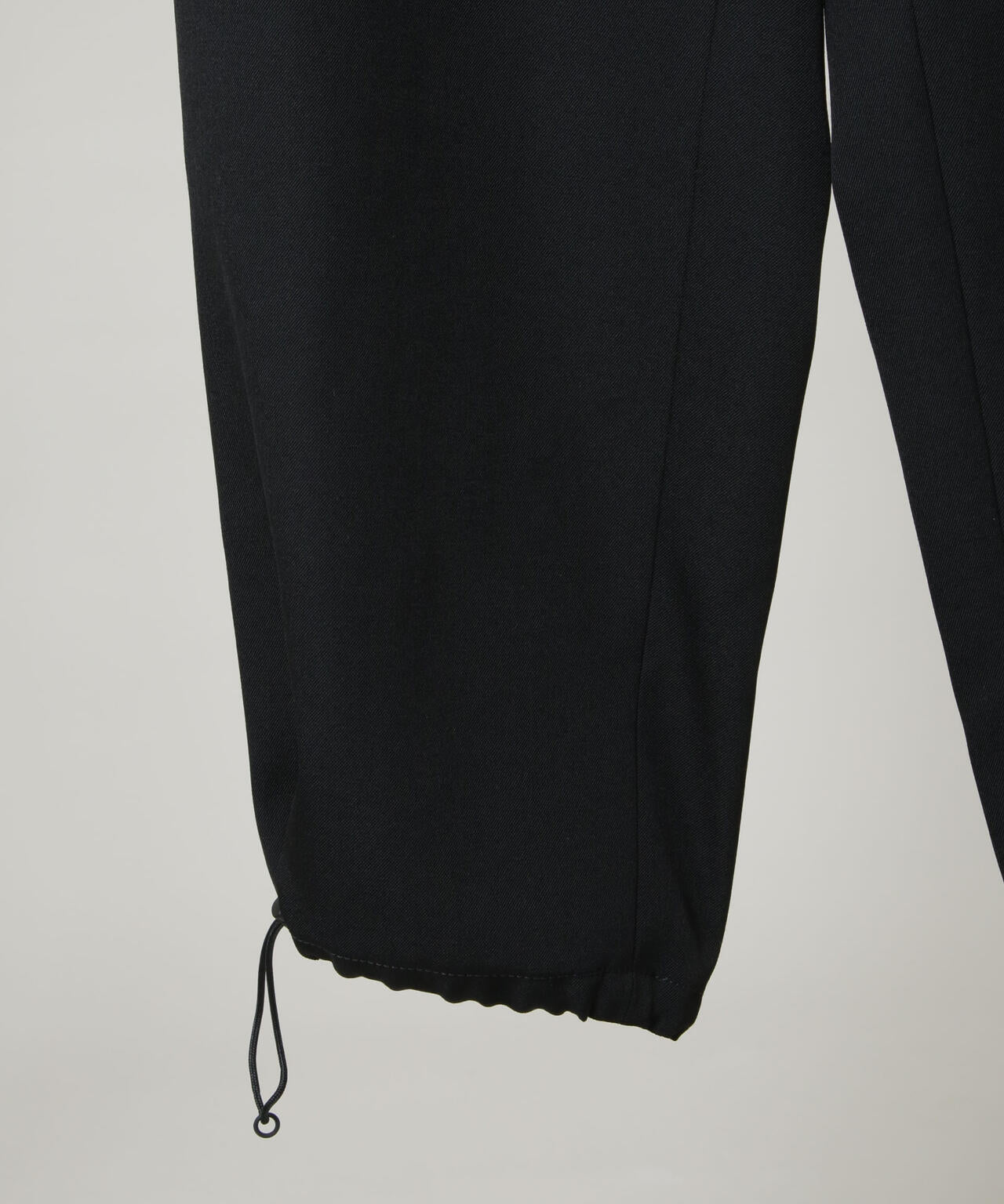 ATON/BACK SATIN UTILITY PANTS