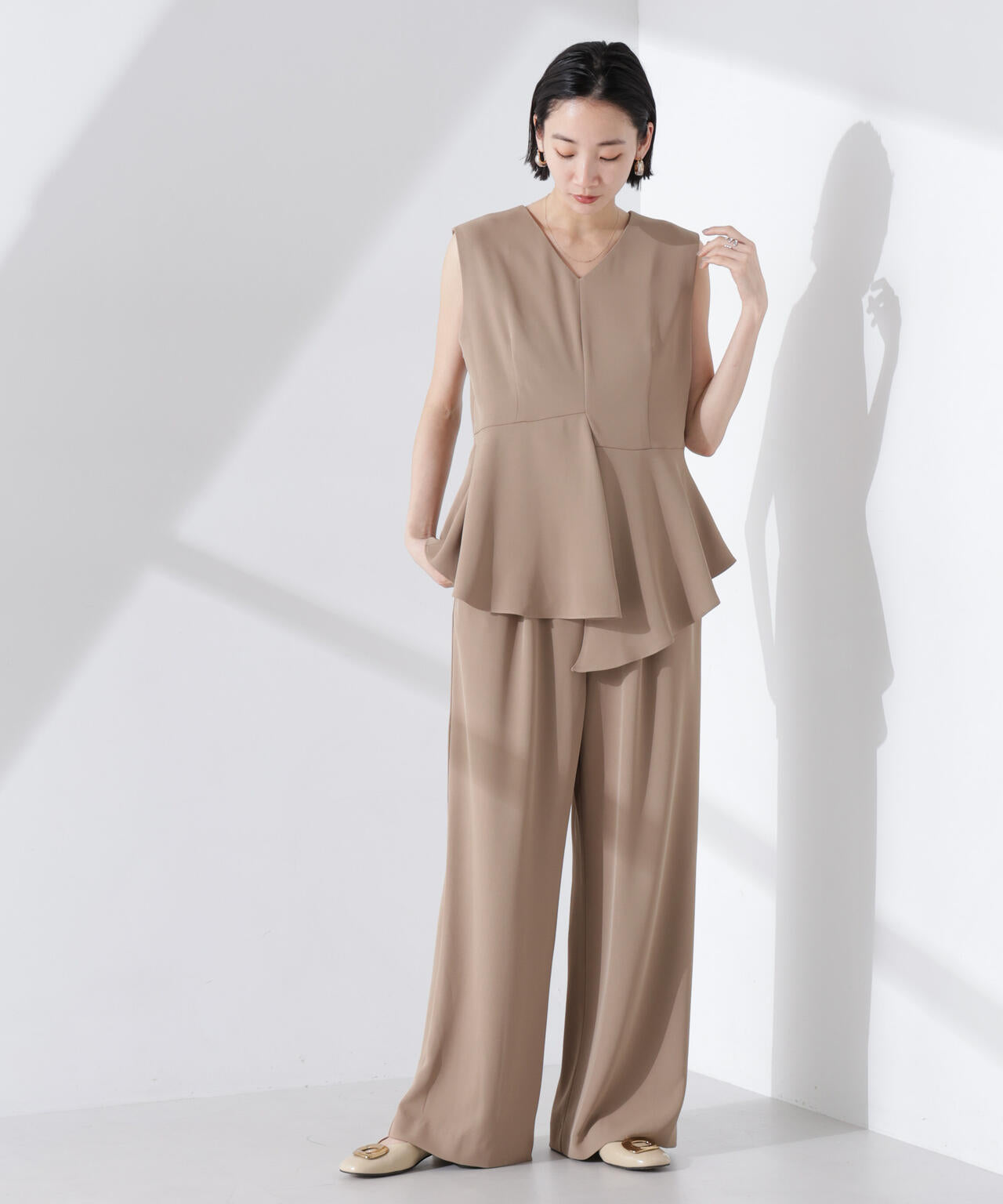 troisieme chaco / ダブルクロス 2WAYセットアップパンツ