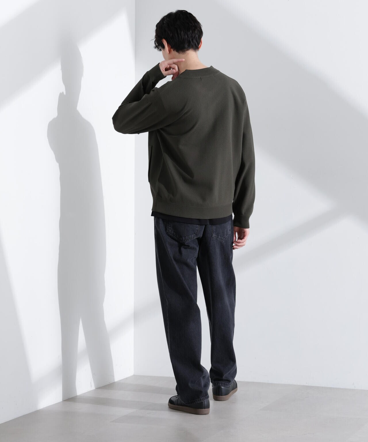 エア ニット ジップ ブルゾン