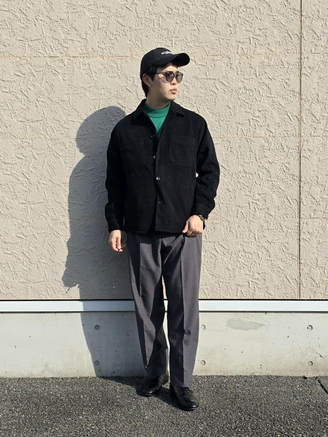 テックメルトンシャツブルゾン