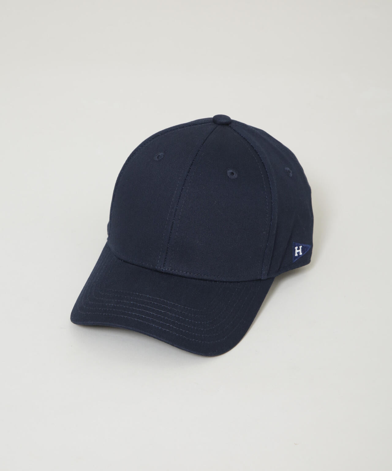 Healthknit / 別注 ツイルペナント刺繍キャップ