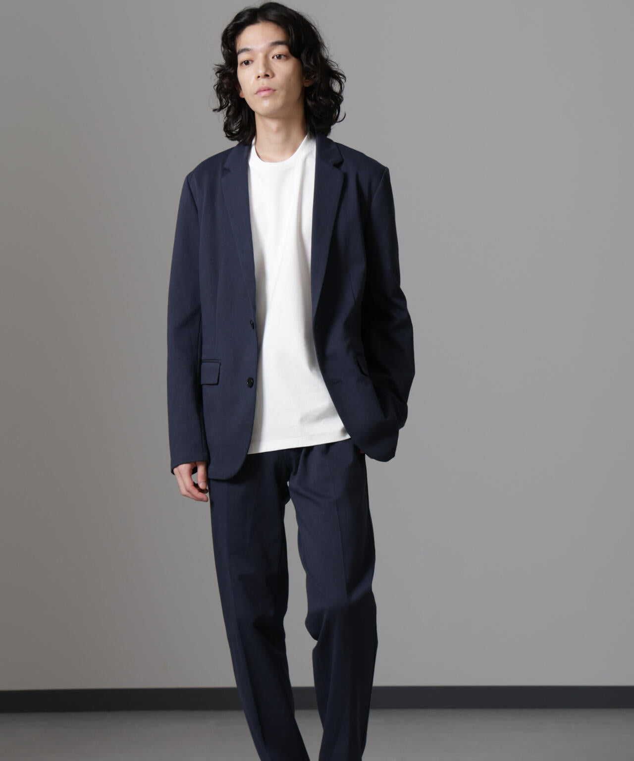 ストレッチ カノコ ジャケット