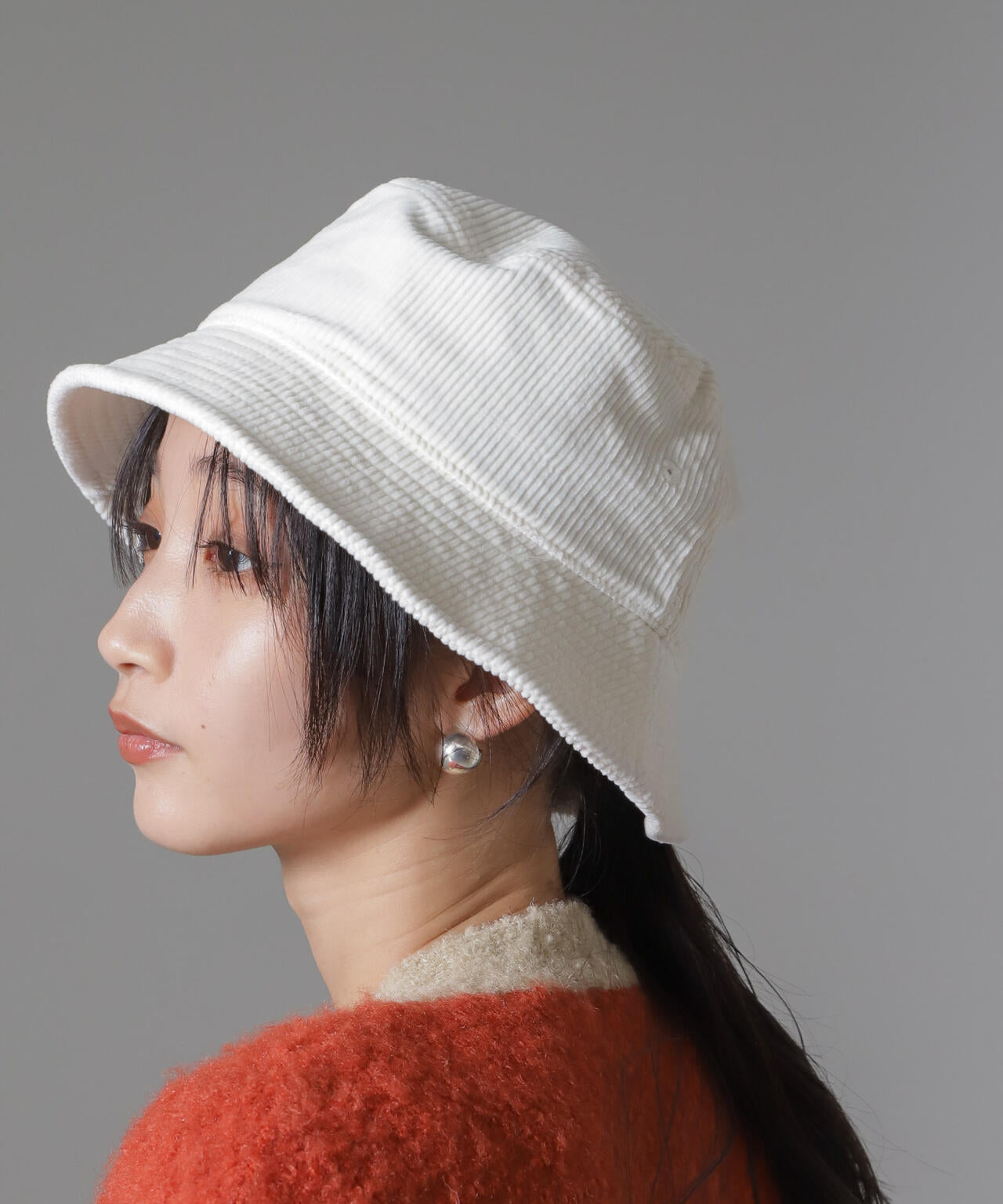 Healthknit / 別注 コーデュロイ バケット ハット