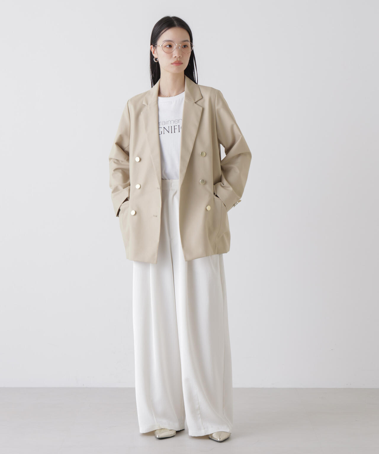 ダブルブレスト ジャケット