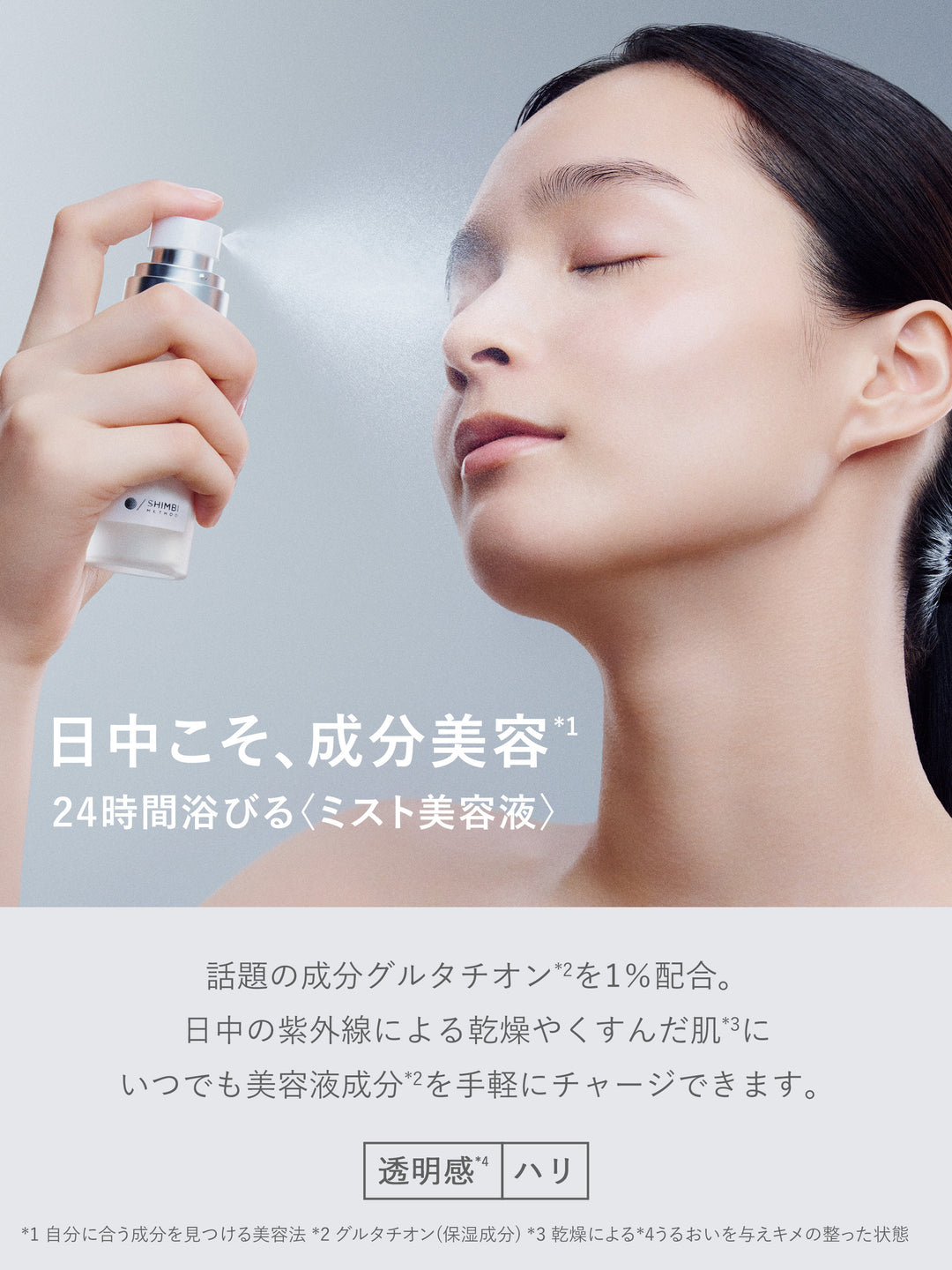 ダーマセラムミスト グルタチオン 1% SHIMBI METHOD 50ML - NatureLab
