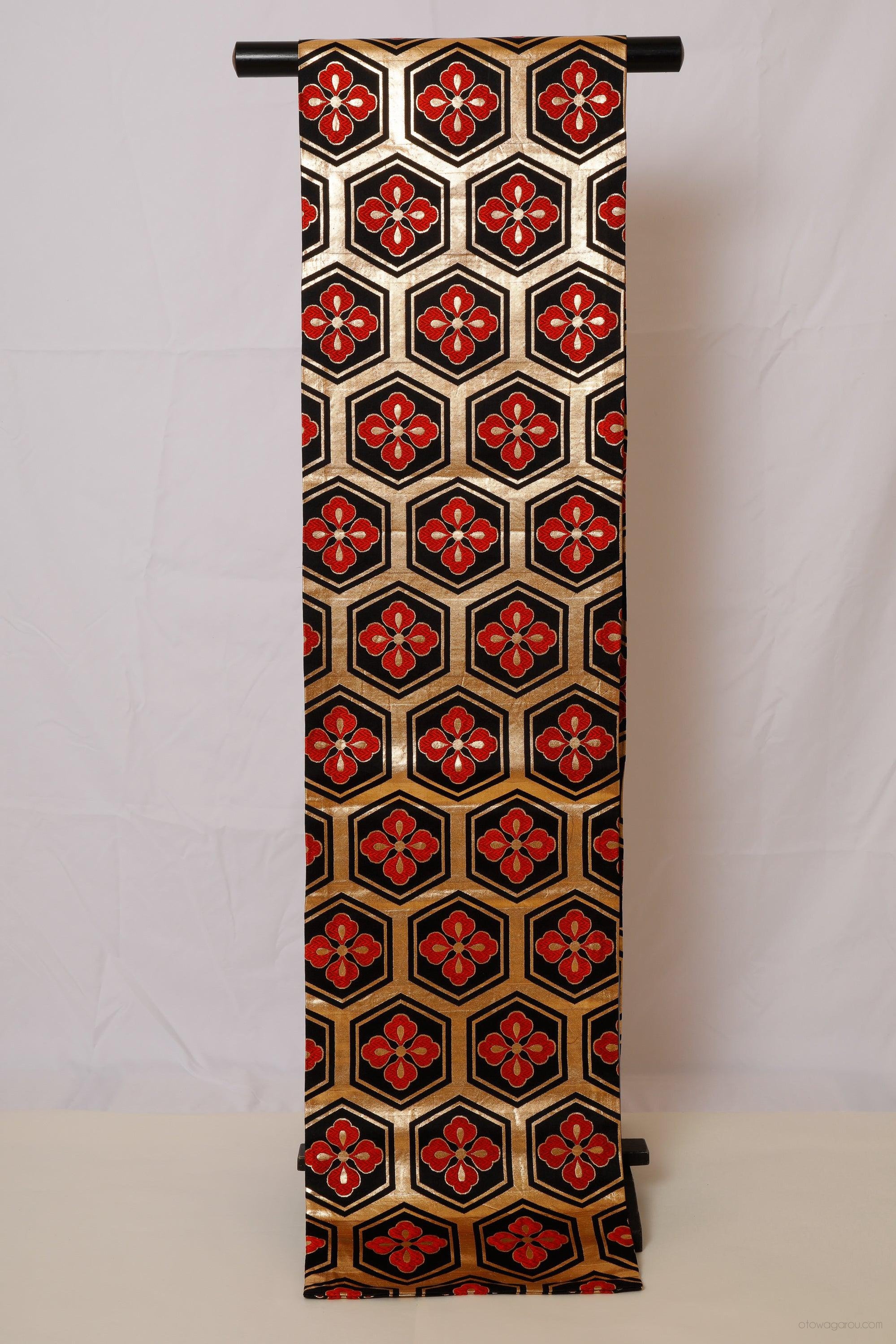 袋帯（亀甲・花菱・黒帯） – 音羽画廊