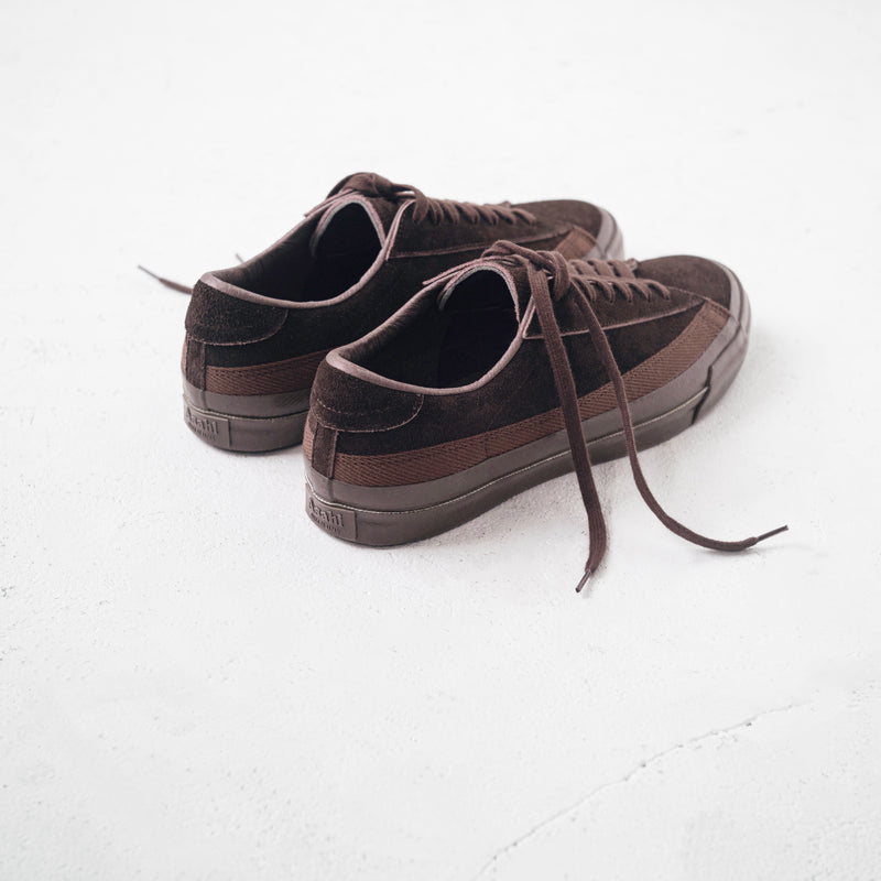 ASAHI BELTED LOW SUEDE - Brown/Brown – PERSICA