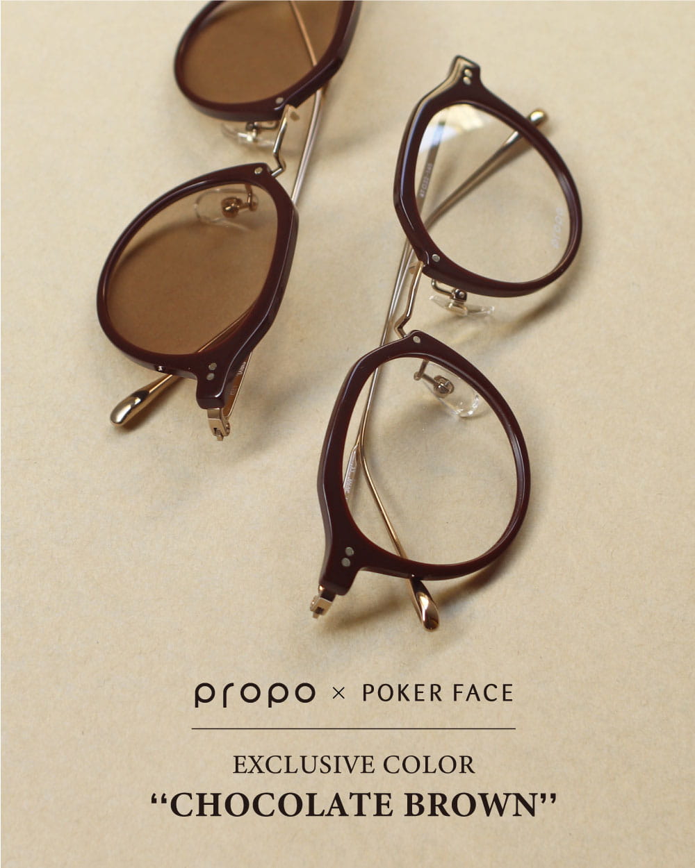 BLANC.. | 【BLANC..】B0021 GOLD-BROWN/M.GRY サングラス | 正規