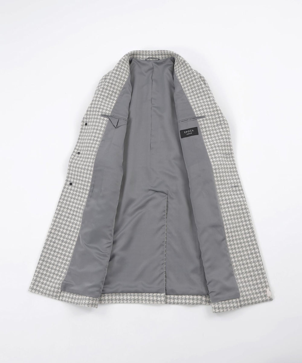 千鳥ジャカードチェスターコート(コート)｜EPOCA UOMO(エポカ ウォモ