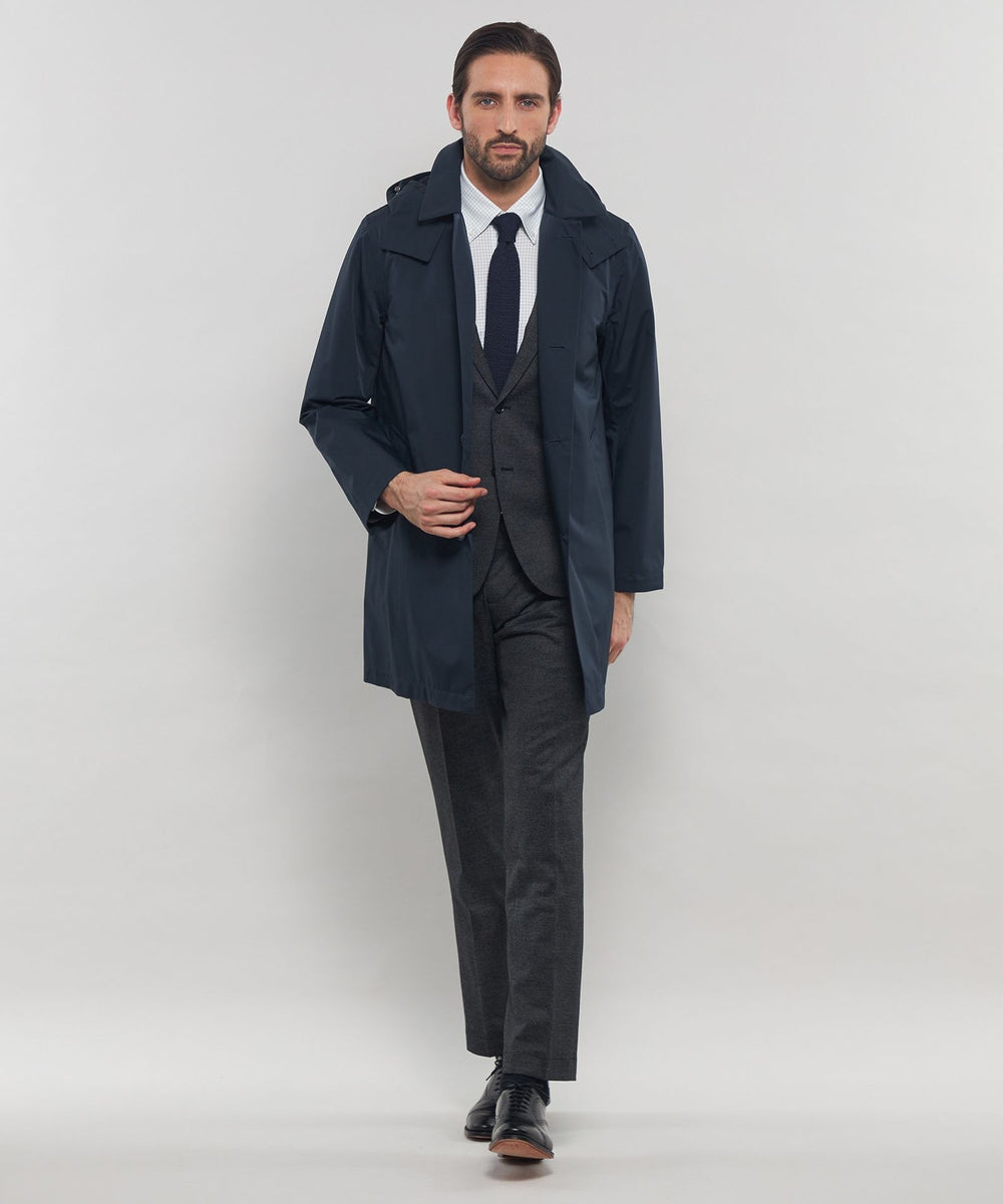 ステンカラーフーデットコート(コート)｜MACKINTOSH LONDON