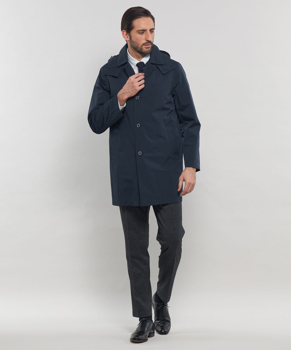 ステンカラーフーデットコート(コート)｜MACKINTOSH LONDON