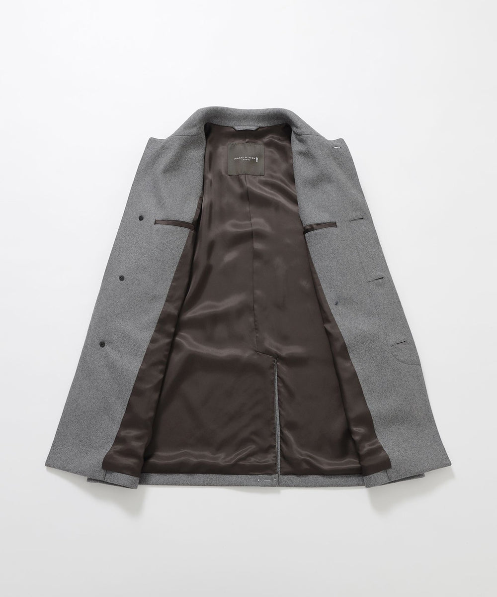 WEB・一部店舗限定】【DUNFORD】ウールメルトンステンカラーコート