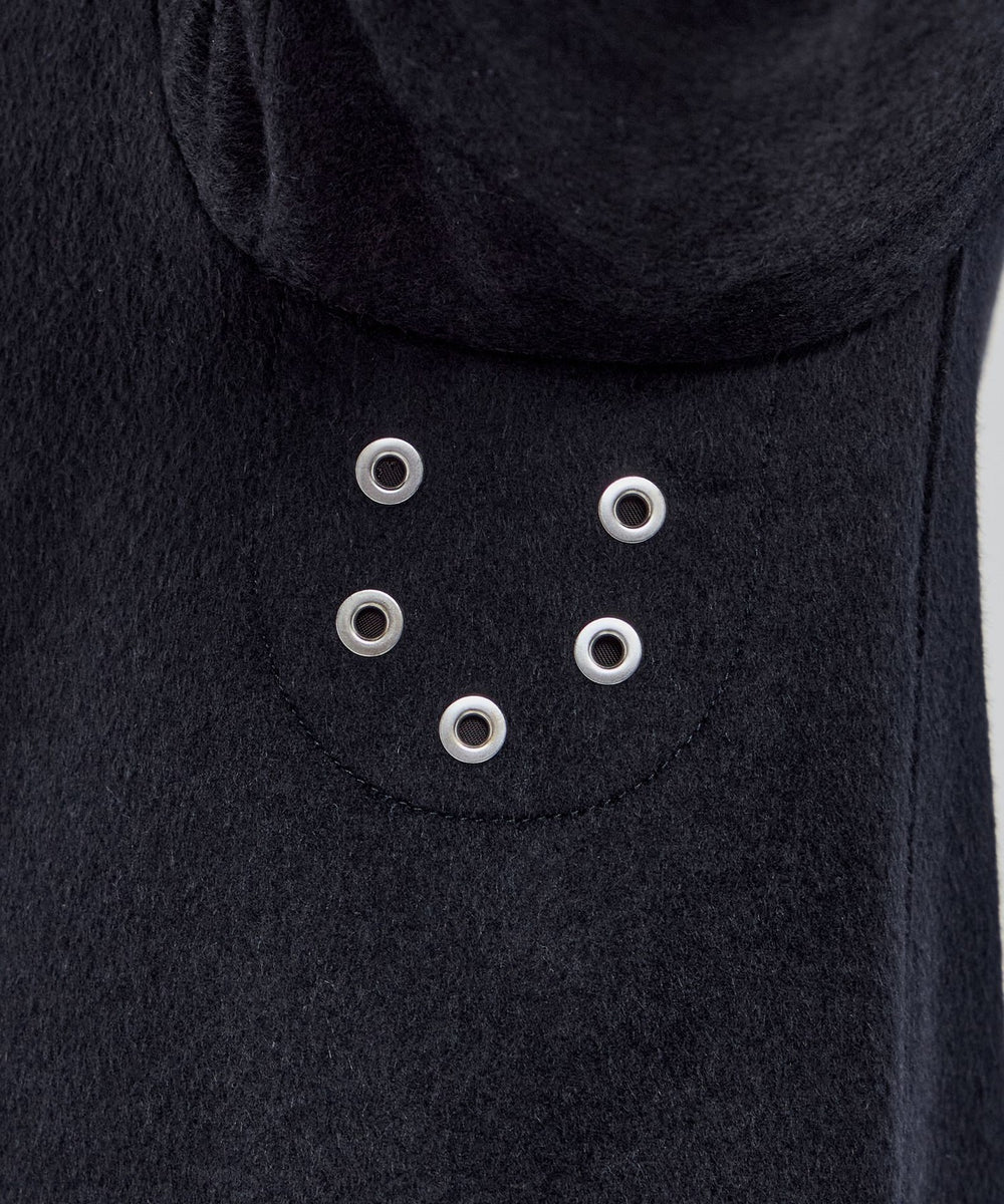 DUNFORD STAND COLLAR】ウールカシミヤビーバースタンドカラーコート