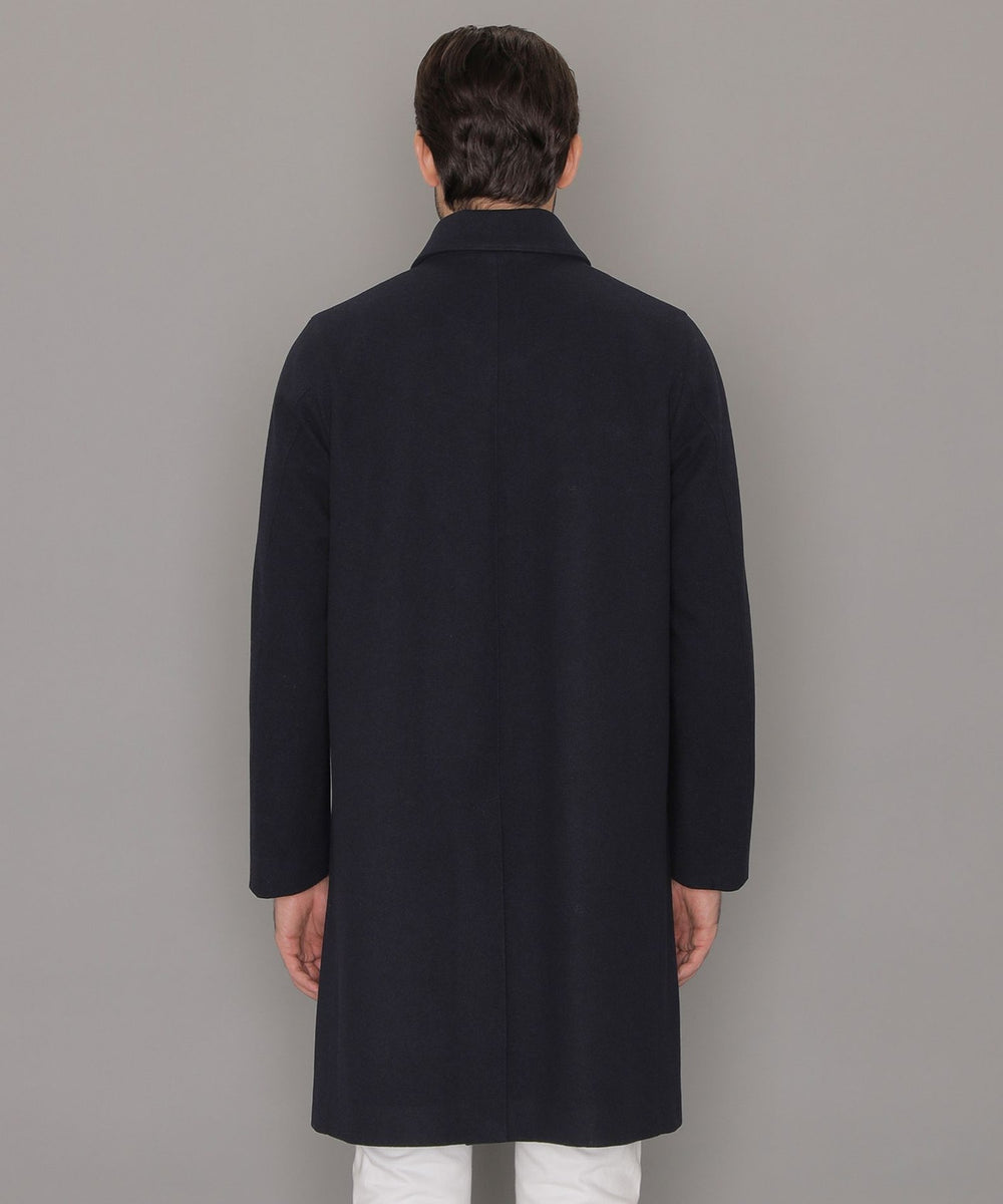 WEB・一部店舗限定】【DUNFORD】ウールメルトンステンカラーコート