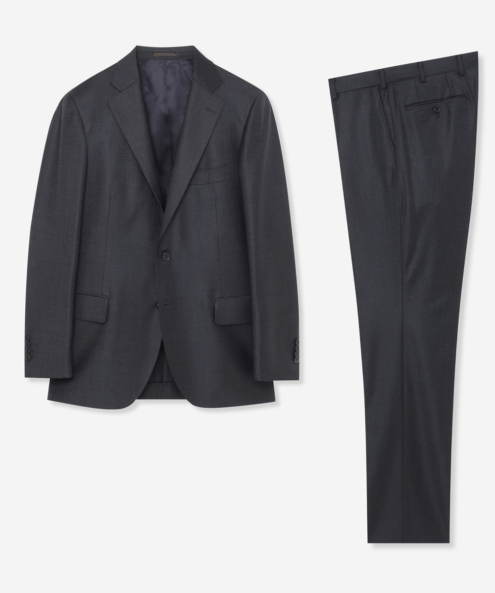 NEW BRIDGE】【LoroPiana Fabric】ピンドットスーツ(スーツ