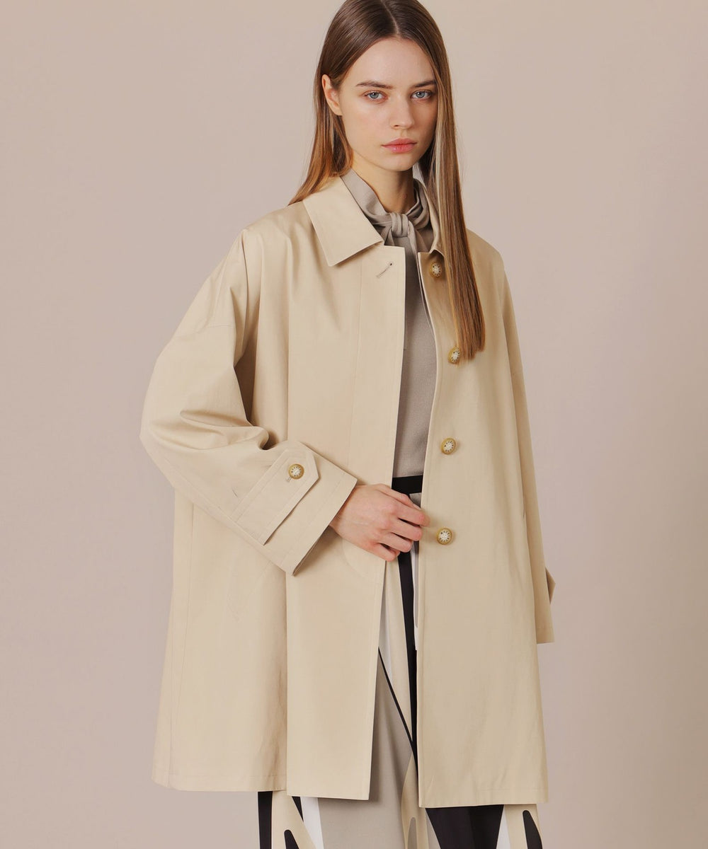 ROSLEY/ロズリー】ウェザーコットンステンカラーコート(コート