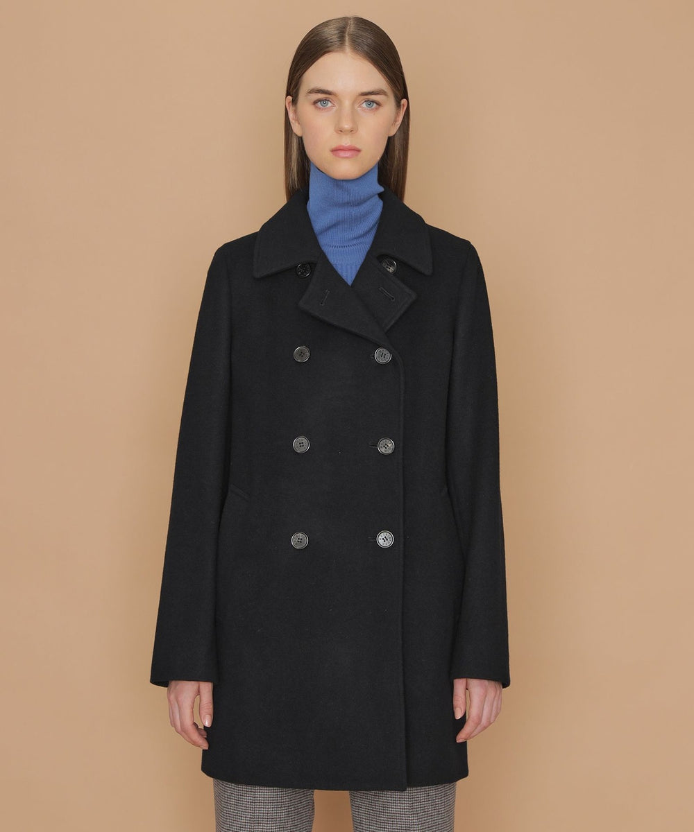 エクラ掲載】【KEIGHLEY/キースリー】ファインウールメルトンコート