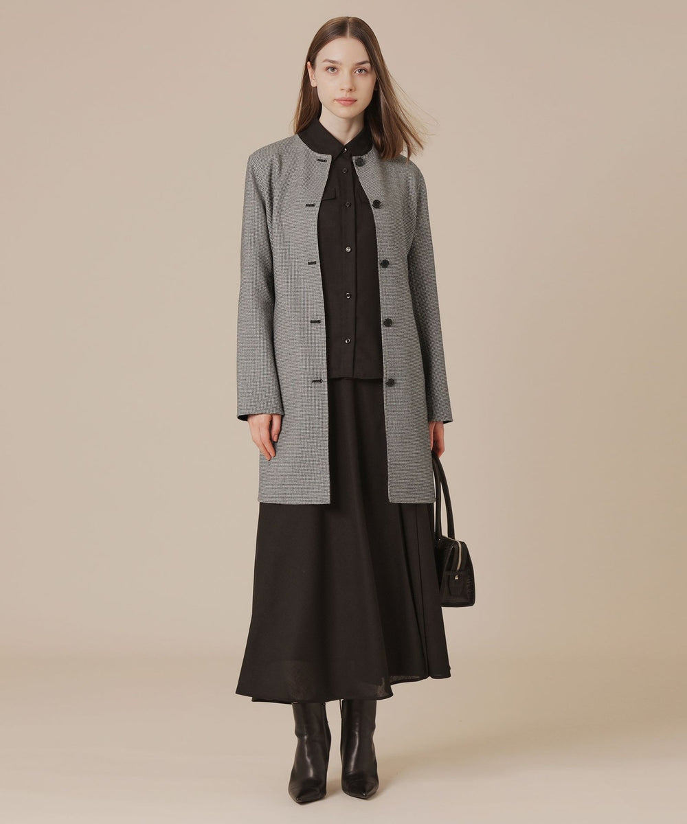 ライトウールリバーノーカラーコート(コート)｜MACKINTOSH LONDON