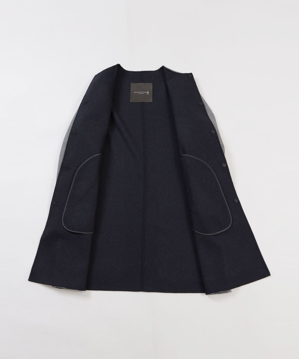 ライトウールリバーノーカラーコート(コート)｜MACKINTOSH LONDON