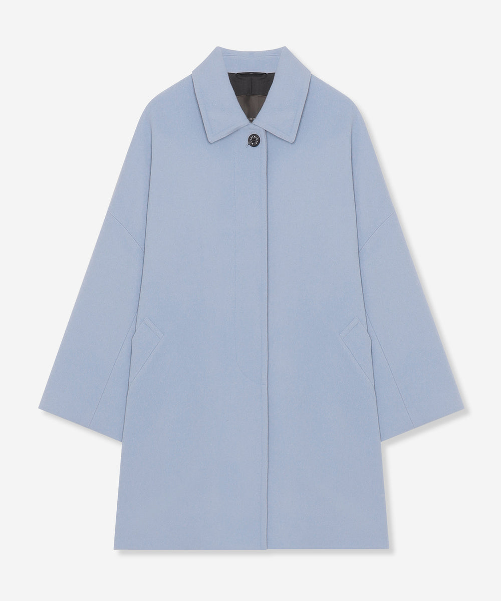 ROSLEY/ロズリー】ファインウールメルトンステンカラーコート(コート