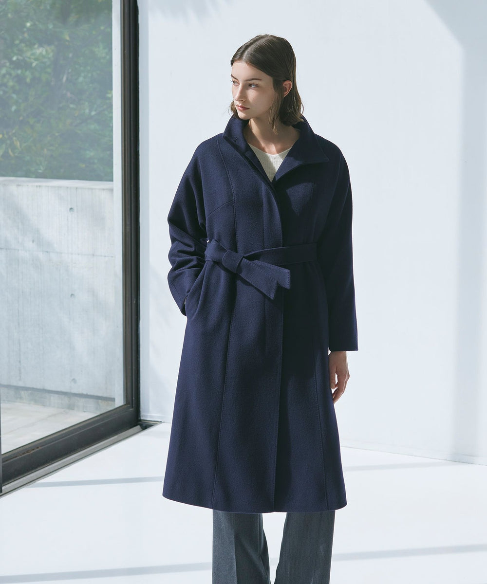 WEB・一部店舗限定】ウールビーバー スタンドカラーコート(コート