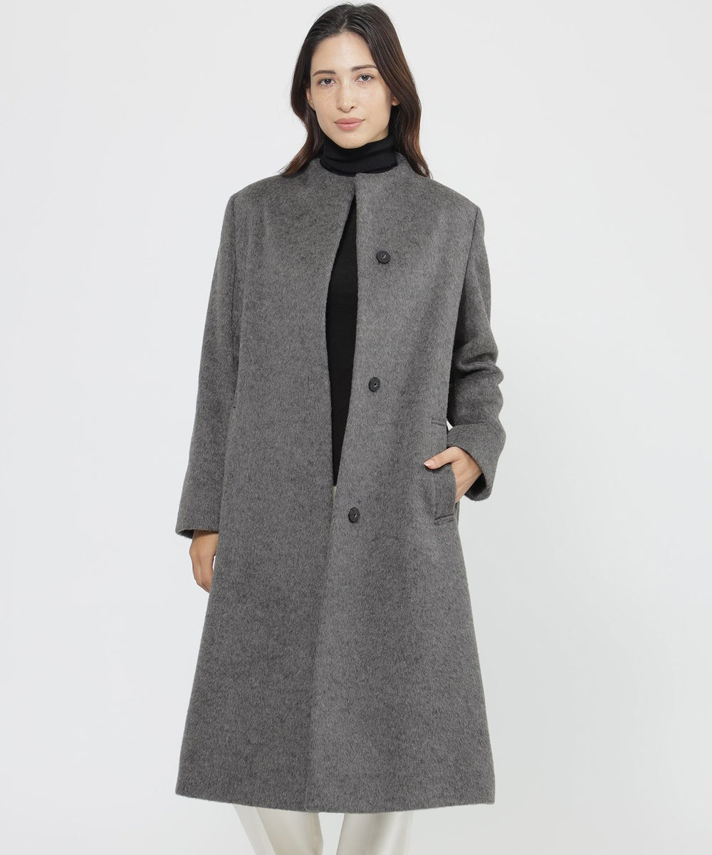 アルパカモヘヤシャギー コート(コート)｜Paul Stuart(ポール