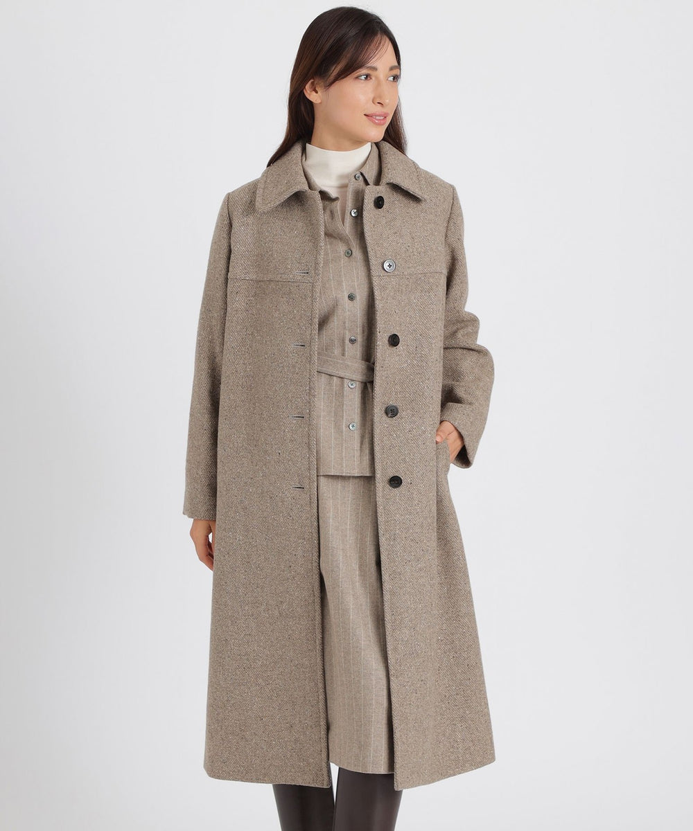 Precious掲載】ネップツイード コート(コート)｜Paul Stuart(ポール