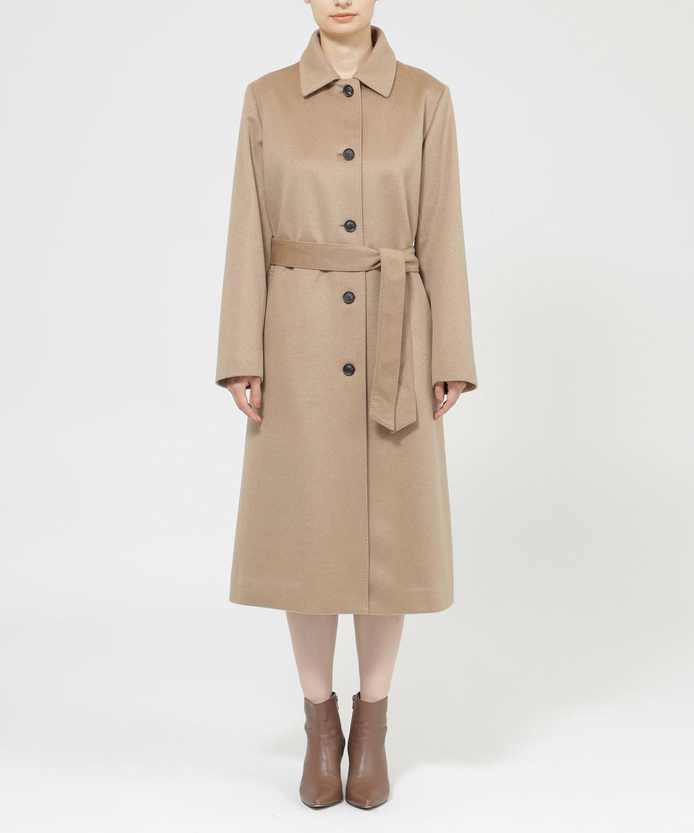 ウールカシミヤビーバー ステンカラーコート(コート)｜Paul Stuart