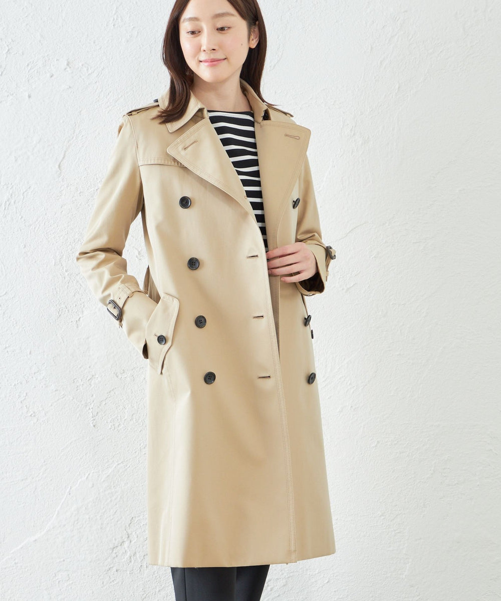 100年コート＞スタンダードモデル ダブルトレンチコート(コート