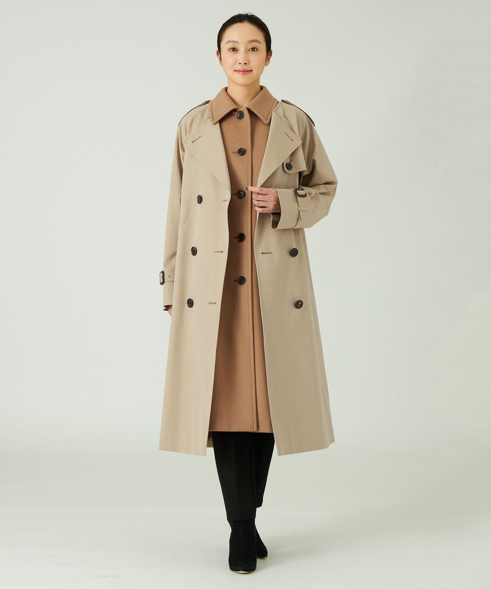 AMARC CHANNEL 掲載】＜100年コート＞3WAY トレンチコート / Rain Wool