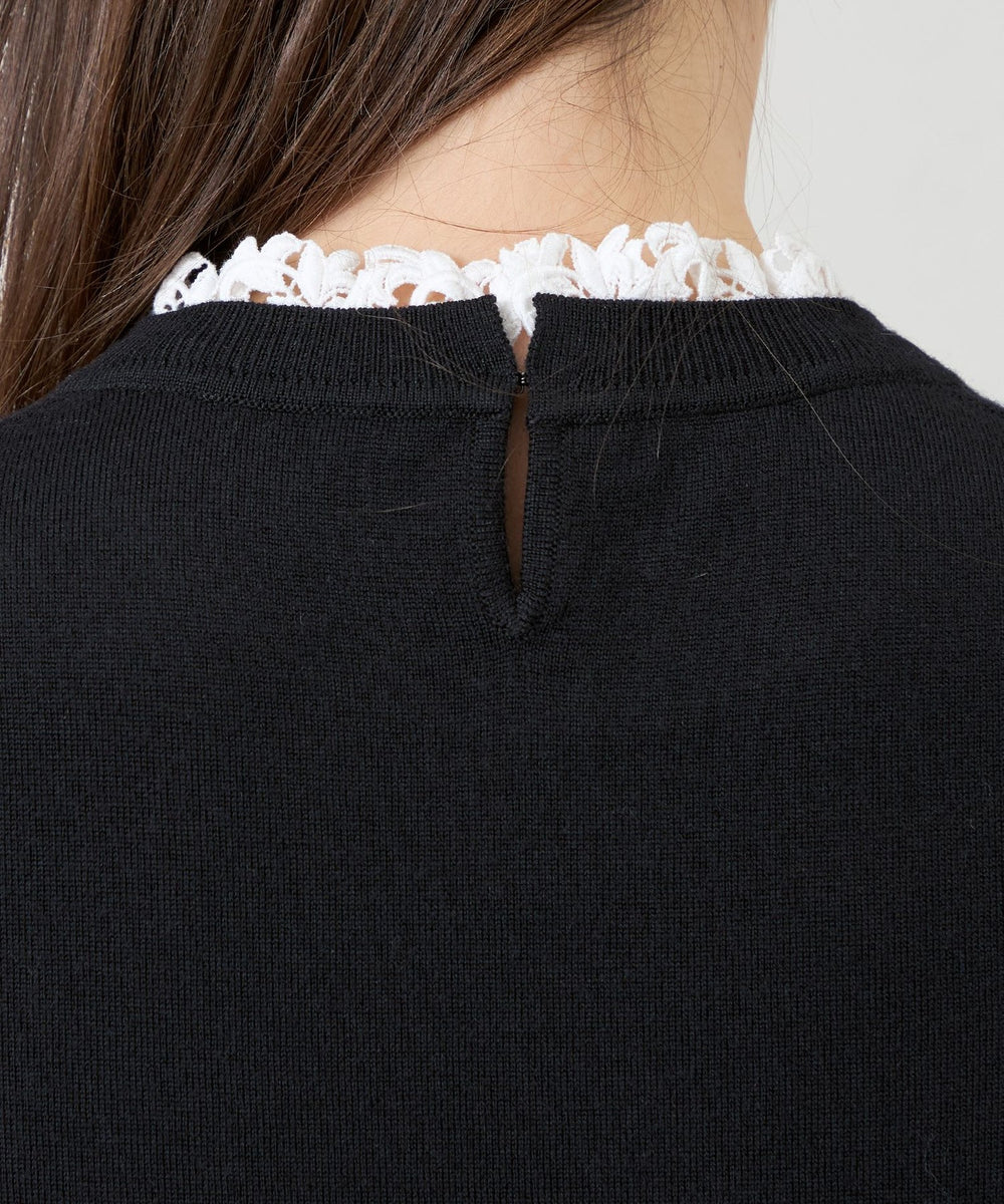 レース襟ニット(トップス)｜AMACA(アマカ)のファッション通販 - SANYO