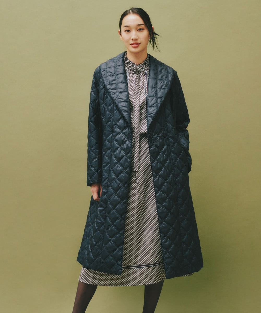 スマートウォーマー】キルトロングコート(コート)｜AMACA(アマカ)の