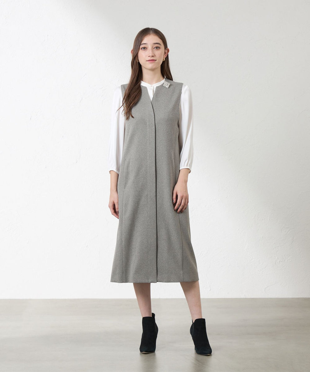 キーネックジャンパードレス(ワンピース)｜AMACA(アマカ)の