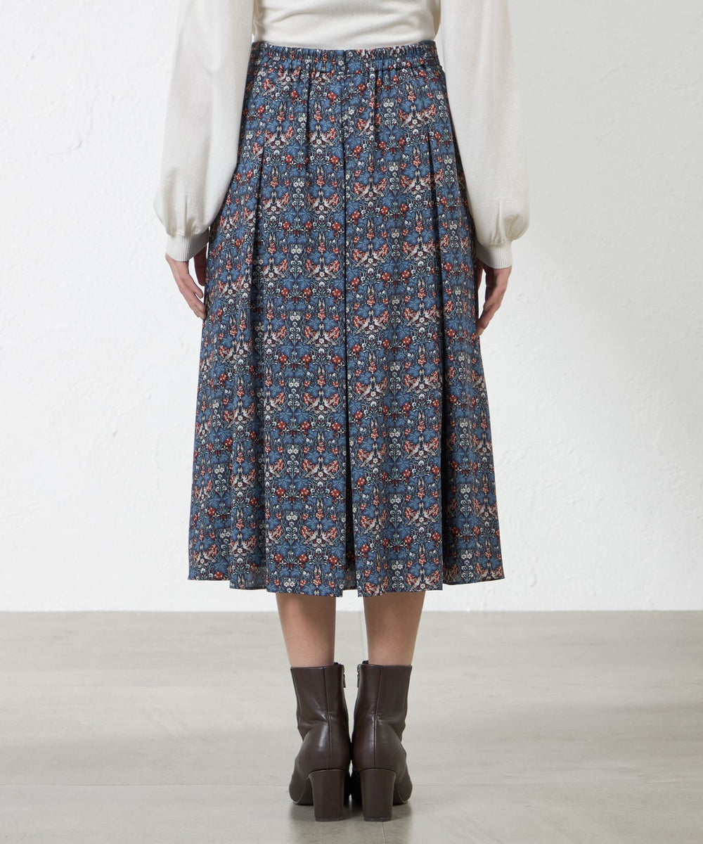 LIBERTY】Vine Thief バックサテンジョーゼットスカート(スカート