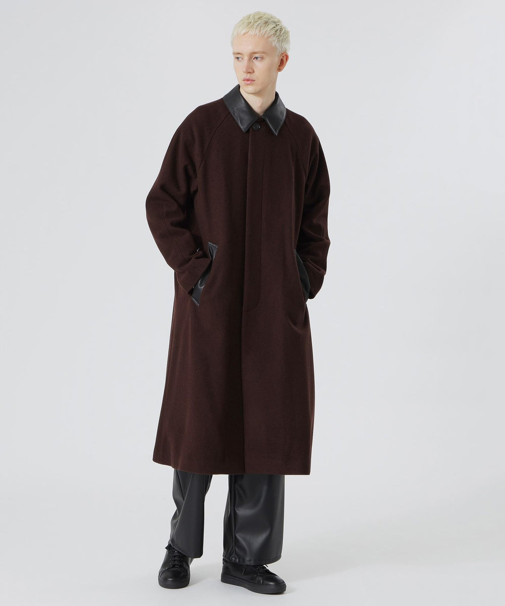 ベルテッド ステンカラーウールコート(コート)｜LOVELESS(ラブレス)の