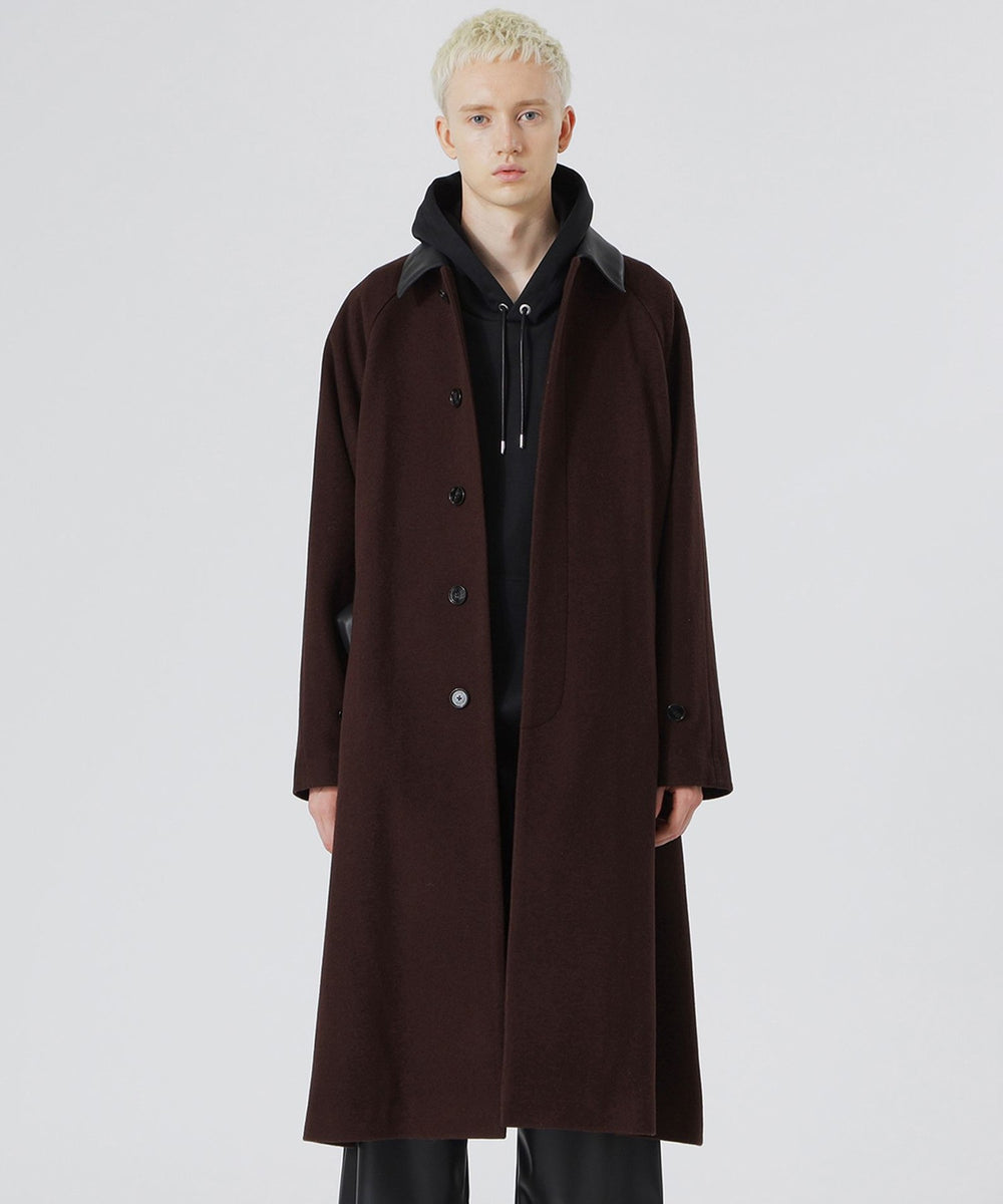 ベルテッド ステンカラーウールコート(コート)｜LOVELESS(ラブレス)の