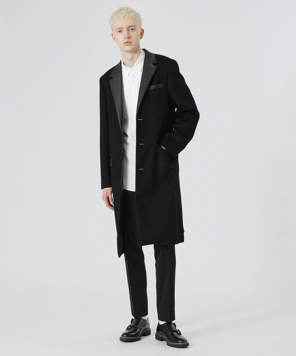 シンセティックレザーコンビ チェスター(コート)｜LOVELESS(ラブレス