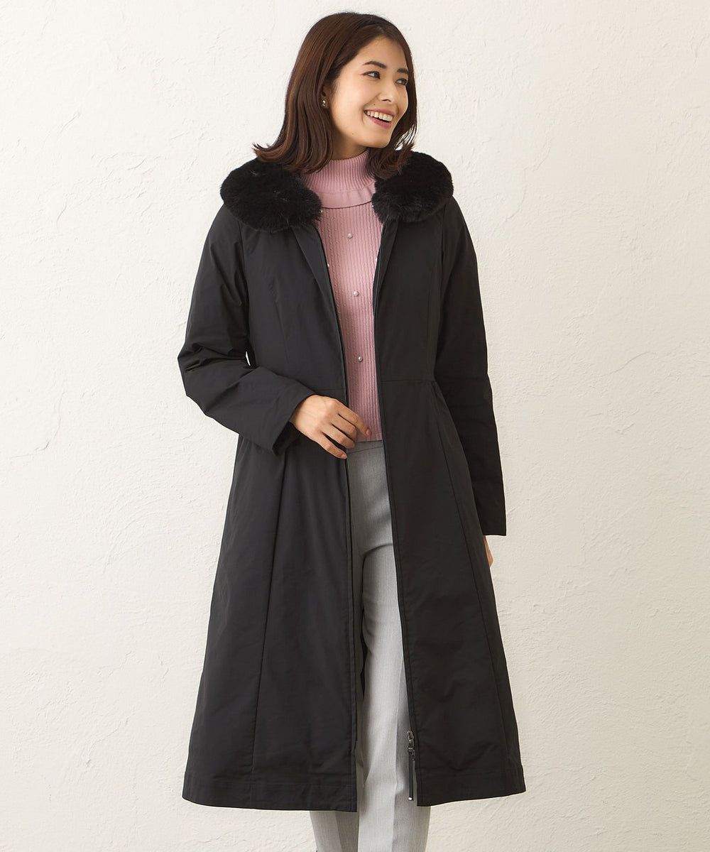 メモリータフタ ロングダウンコート(コート)｜TO BE CHIC(トゥー ビー
