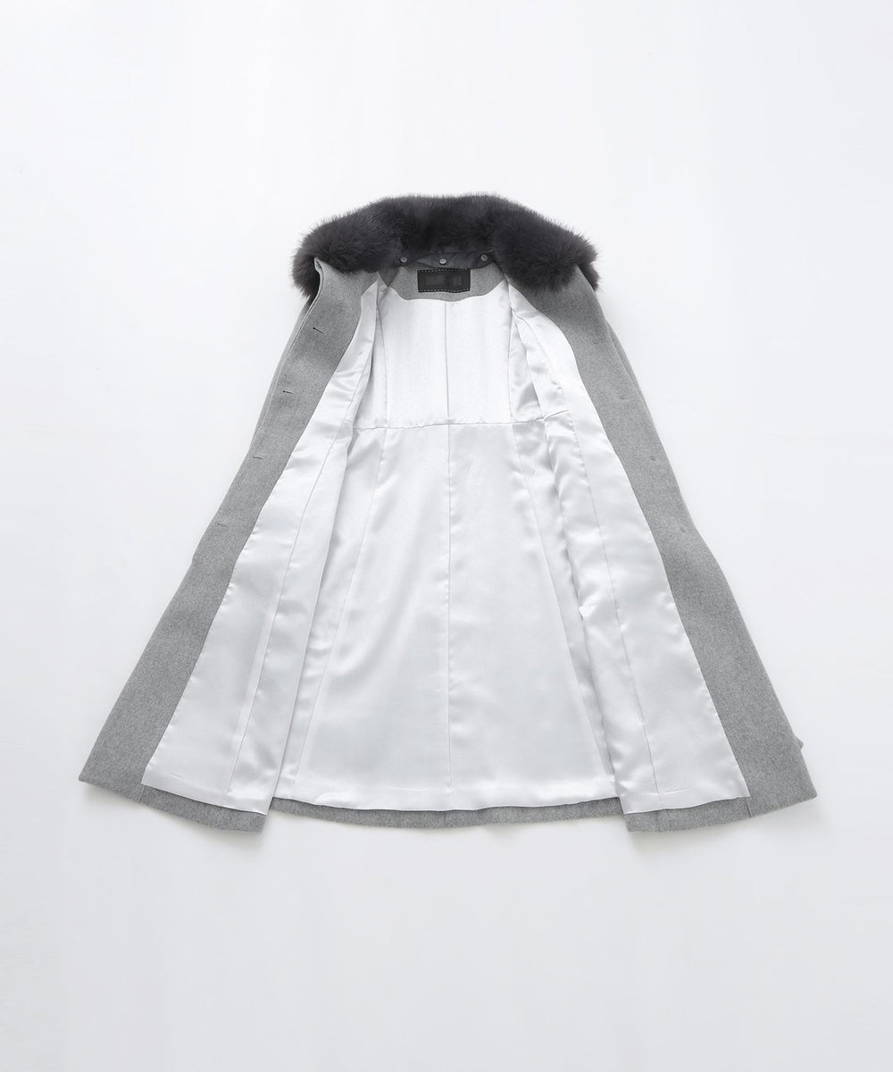 ウールビーバー ロングコート(コート)｜TO BE CHIC(トゥー ビー シック